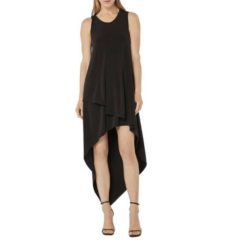 BCBG Maxazria Tara Cascade high-low dress Size XS NWT!